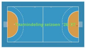 Teamindeling Handbal HV Vrone 2026-2027